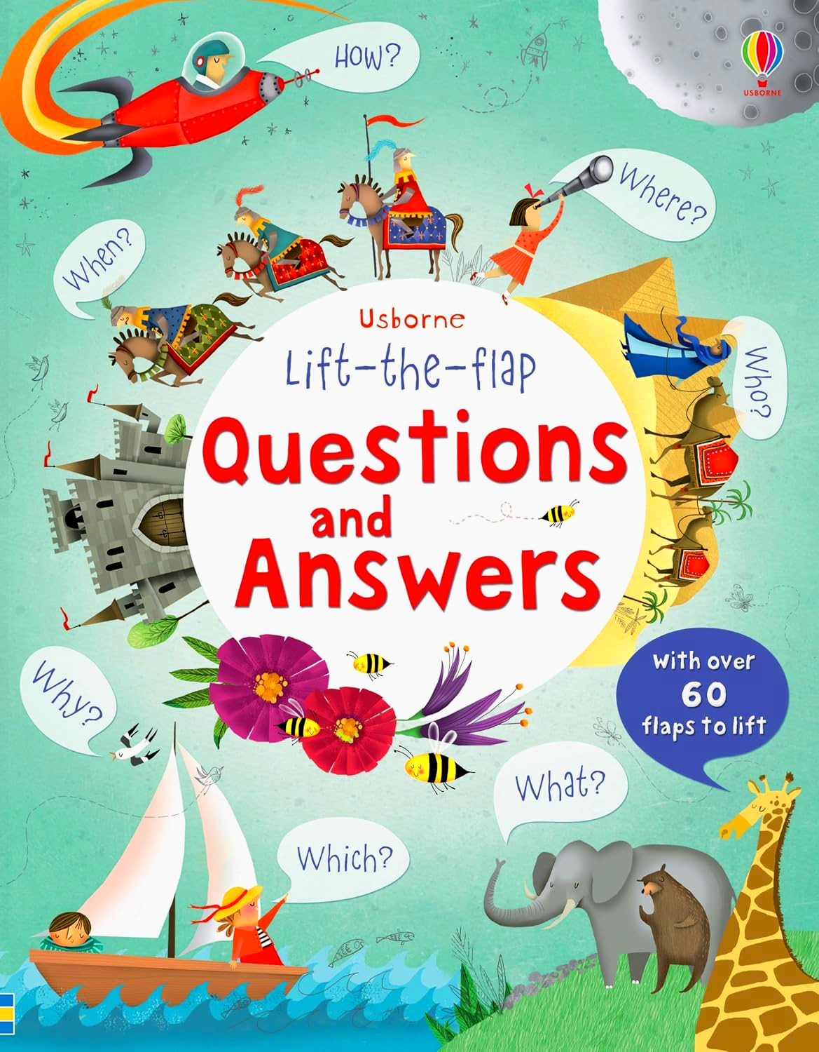Usborne Lift-The-Flap: Questions And Answers by Katie Daynes – book cover