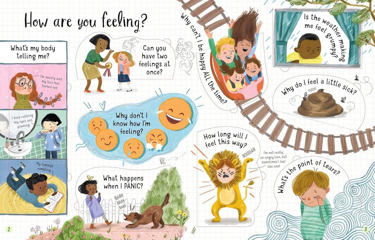 Usborne Lift-The-Flap: Questions & Answers About Feelings by Lara Bryan – book cover