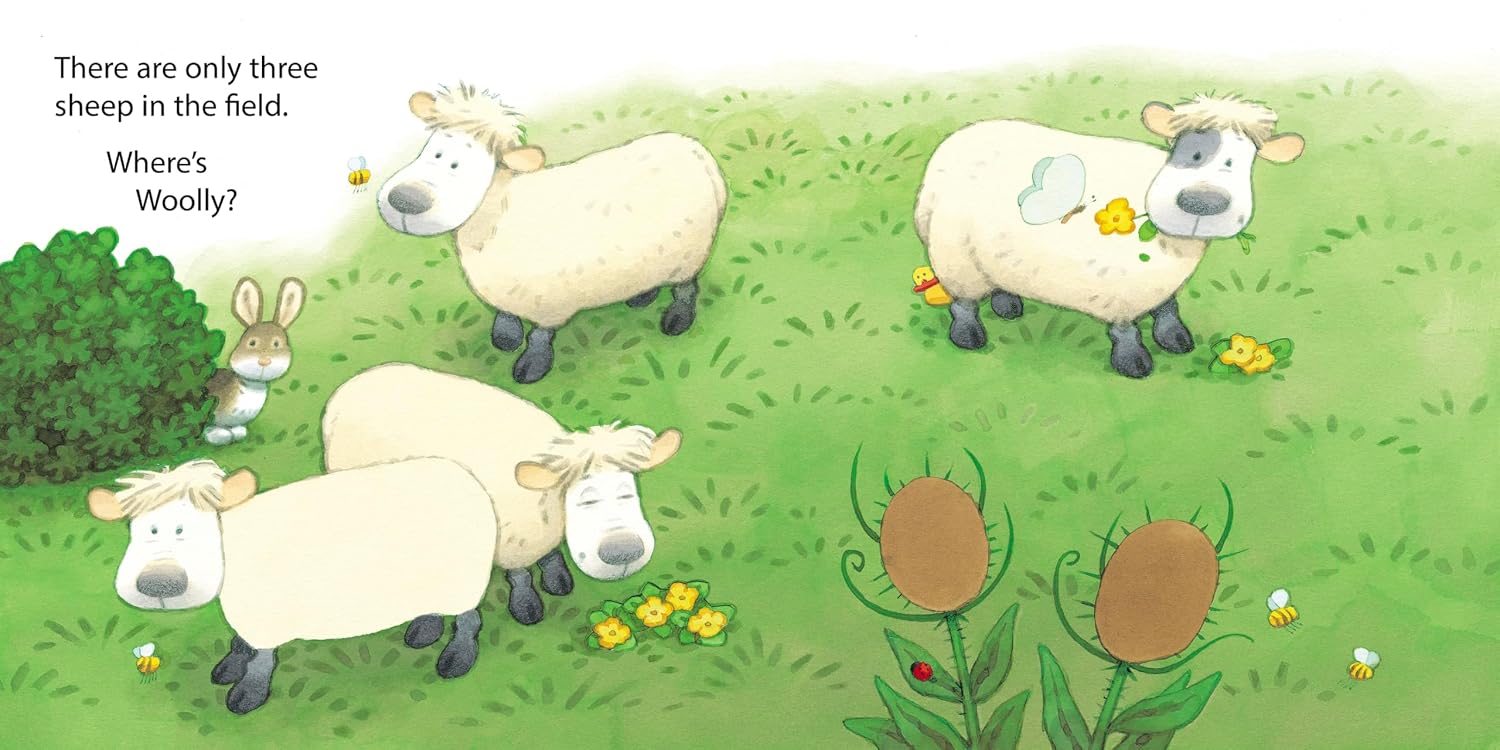 Usborne Farmyard Tales: Poppy And Sam's Animal Hide-And-Seek by Jenny Tyler – book cover
