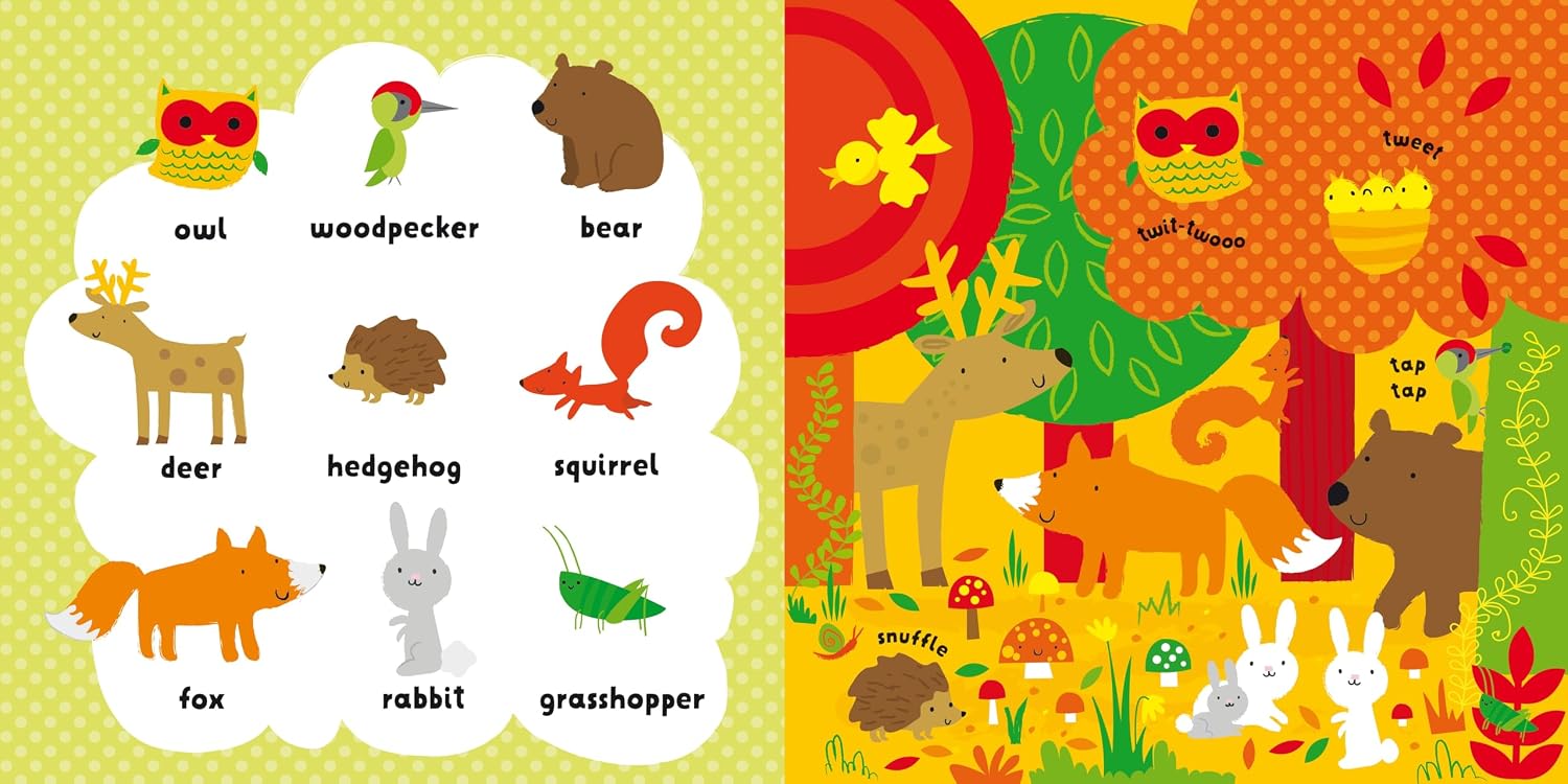 Usborne My First Words: Animals by Fiona Watt – book cover