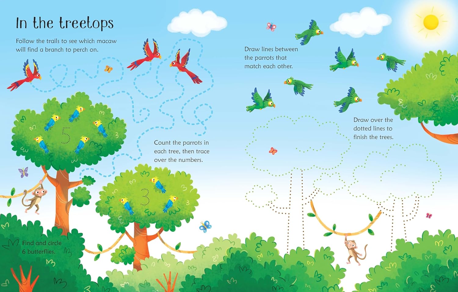 Usborne Wipe-Clean: Jungle Activities by Kirsteen Robson – book cover