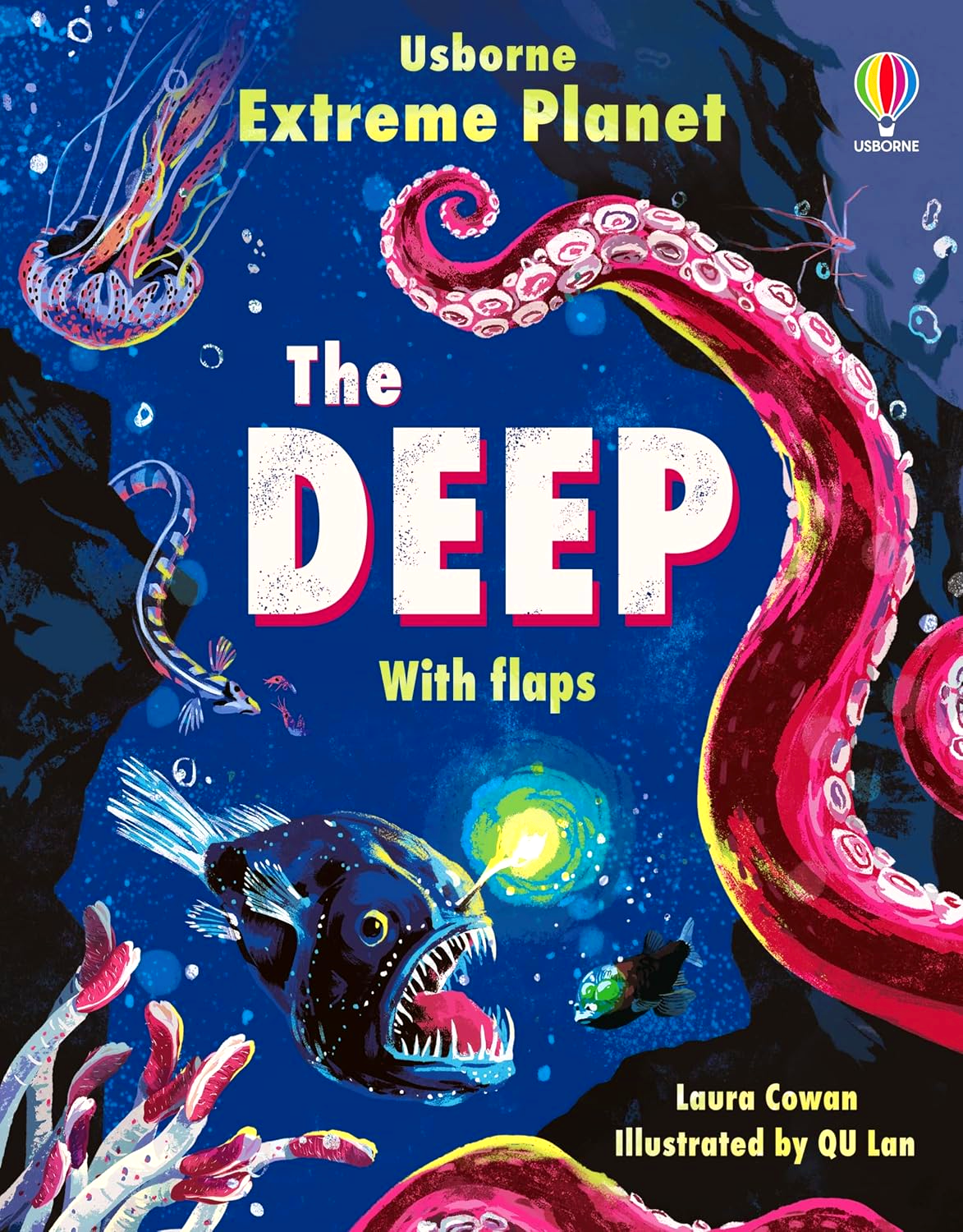 Usborne Extreme Planet: The Deep by Laura Cowan – book cover