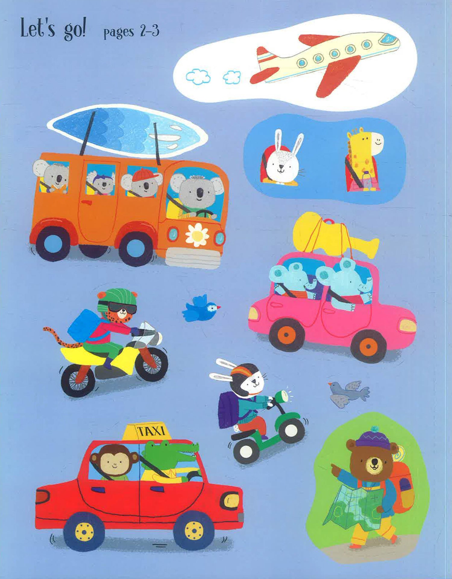 Usborne First Sticker Book: Holiday by Alice Beecham – book cover