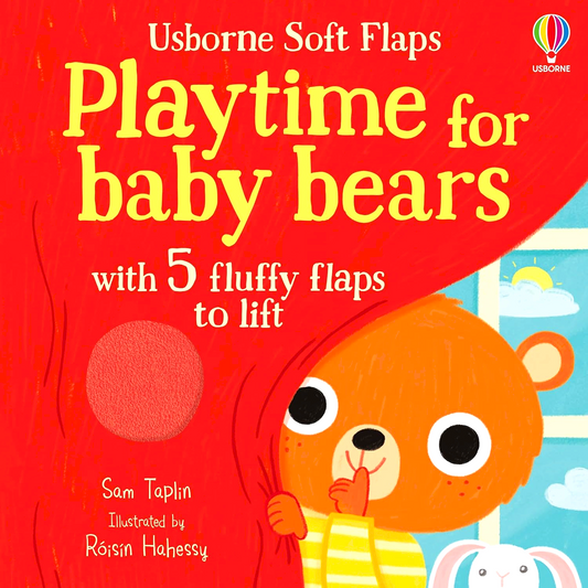 Usborne Soft Flaps: Playtime For Baby Bears