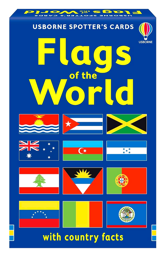 Usborne Spotter's Cards: Flags Of The World