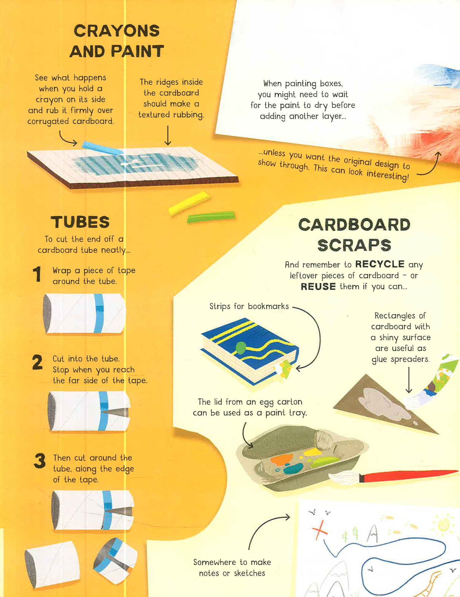 Usborne Activities: What Can I Do With A Cardboard Box? by James Maclaine – book cover