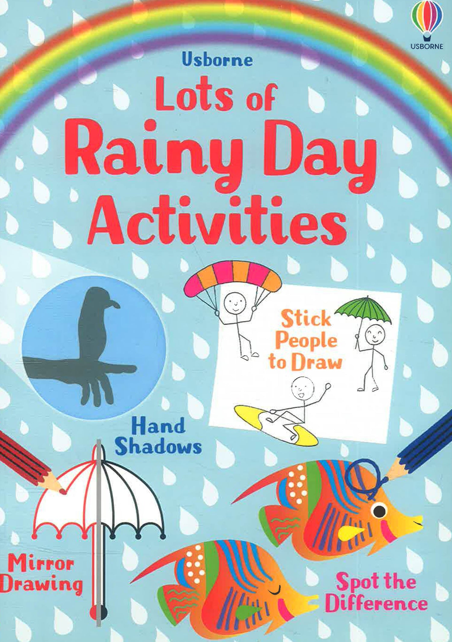Usborne Lots Of Rainy Day Activities by Kirsteen Robson – book cover