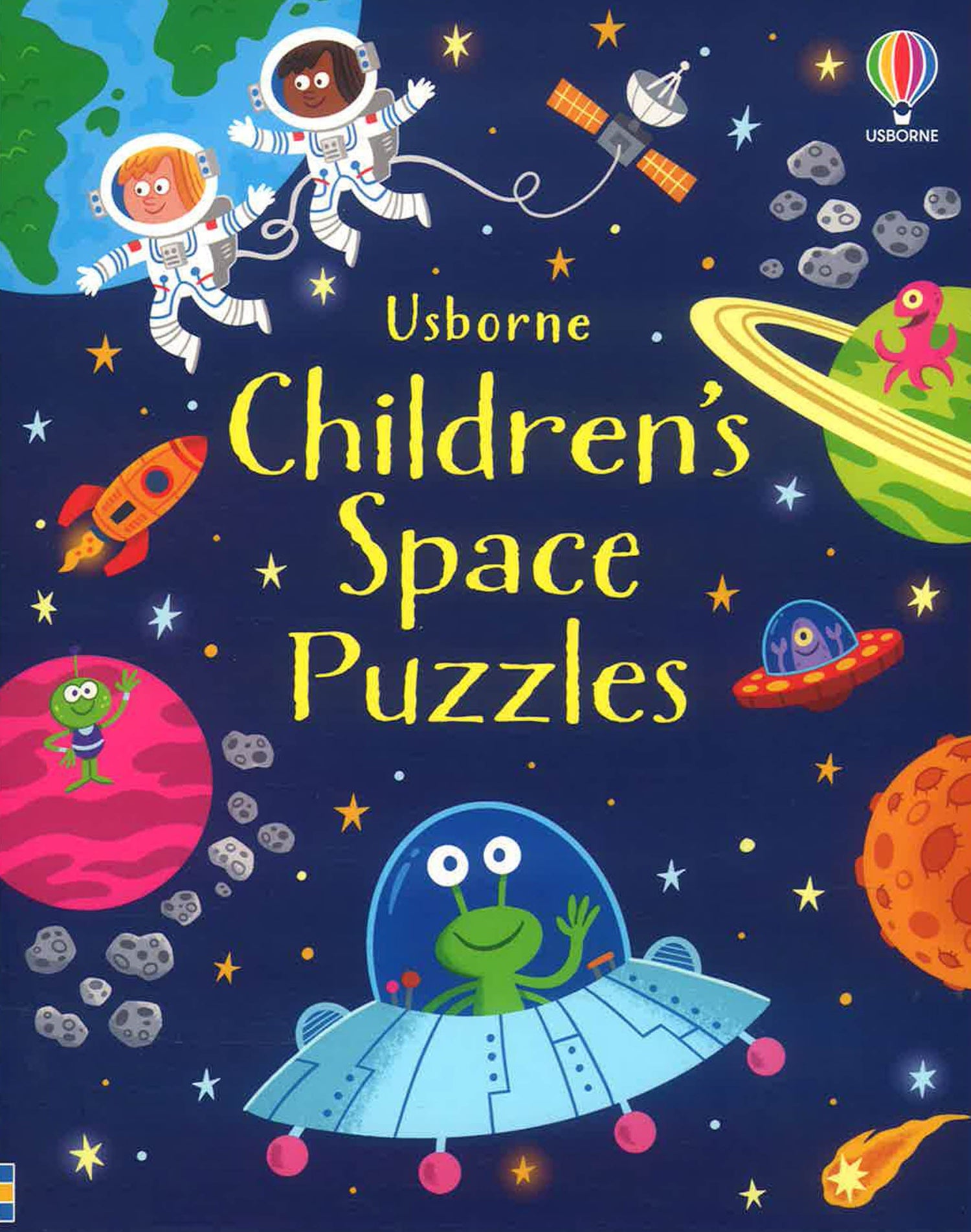 Usborne Children's Space Puzzles by Kirsteen Robson – book cover