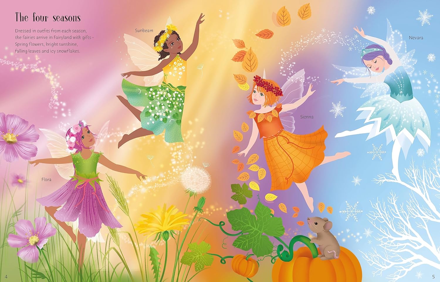 Usborne Sticker Dolly Dressing Ballet Fairies And Dancing Fairies by Fiona Watt – book cover