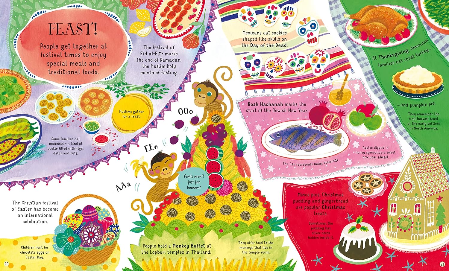 Usborne Festivals! by Jane Bingham – book cover