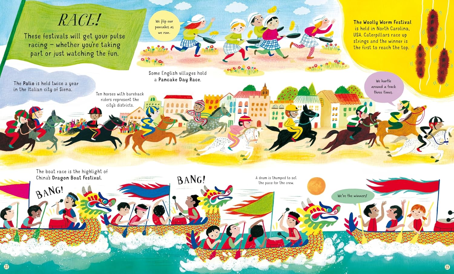 Usborne Festivals! by Jane Bingham – book cover
