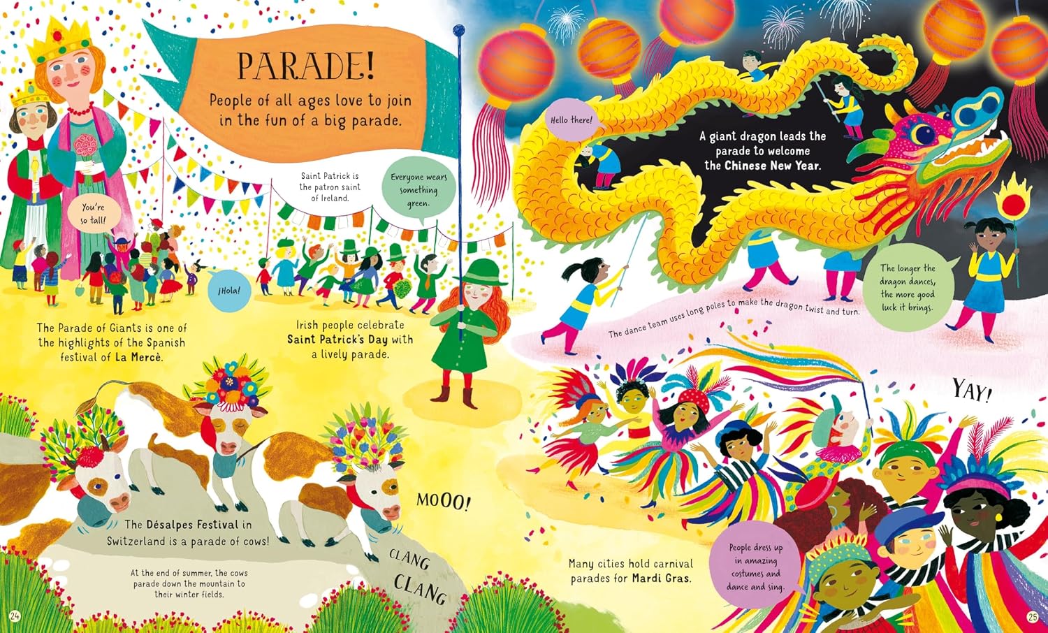 Usborne Festivals! by Jane Bingham – book cover