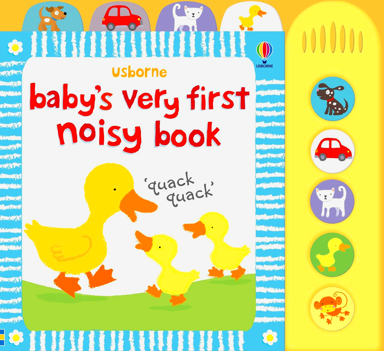 Usborne Baby's Very First Noisy Book by Fiona Watt – book cover
