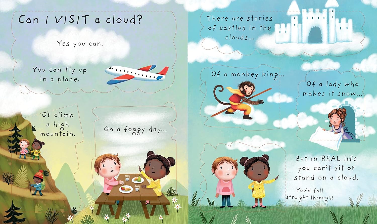 Usborne Lift-The-Flap: Very First Questions & Answers - What Are Clouds? by Katie Daynes – book cover