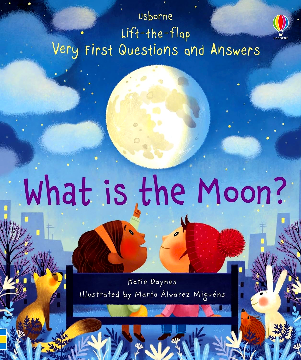 Usborne Lift-The-Flap: Very First Questions & Answers - What Is The Moon? by Katie Daynes – book cover