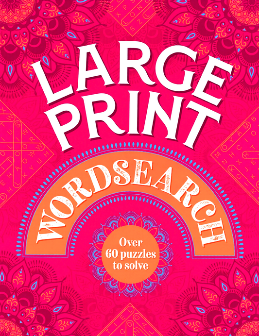 Large Print Wordsearch Book