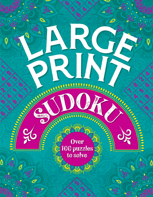 Large Print Sudoku Book