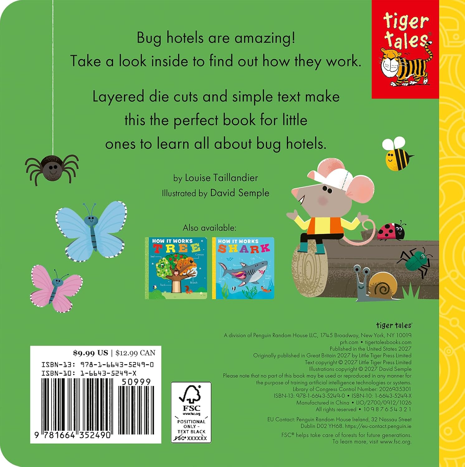 How It Works: Bug Hotel by Little Tiger Press – book cover