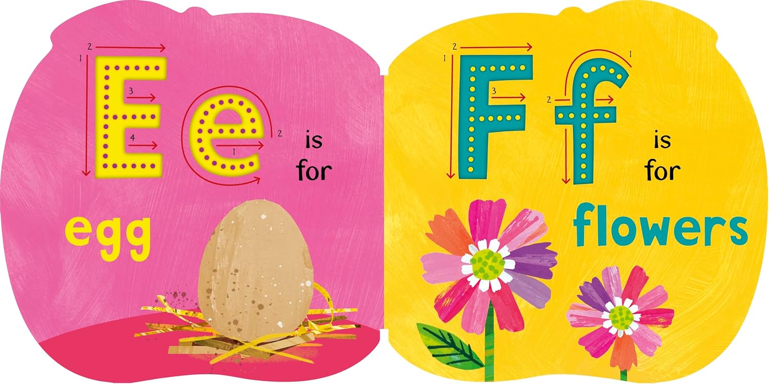 My First Touch And Trace ABC by Little Tiger Press – book cover
