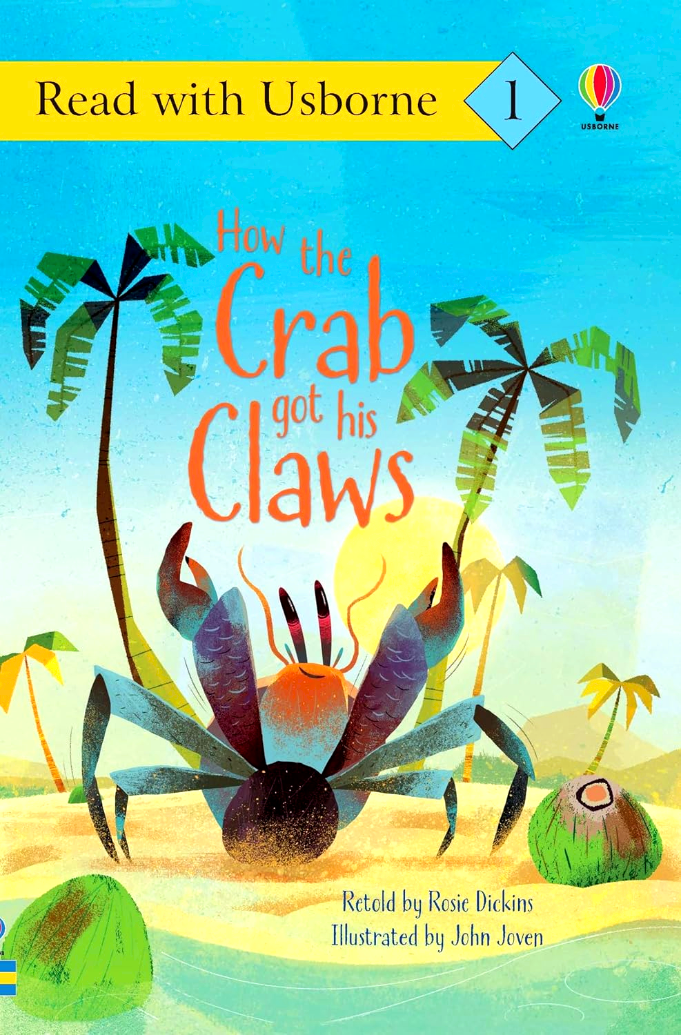 Read With Usborne L1: How The Crab Got His Claws by Rosie Dickins – book cover