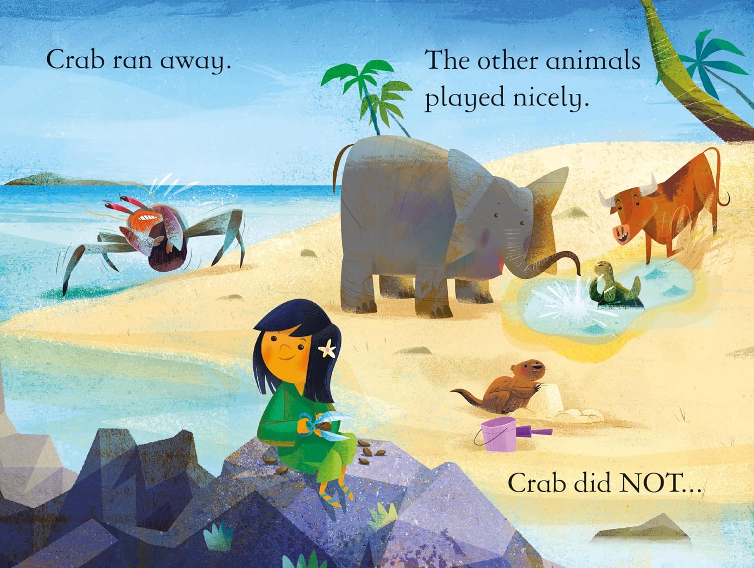 Read With Usborne L1: How The Crab Got His Claws by Rosie Dickins – book cover