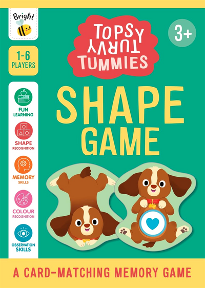 Bright Bee: Topsy-Turvy Tummies - Shape Match (Puppies)