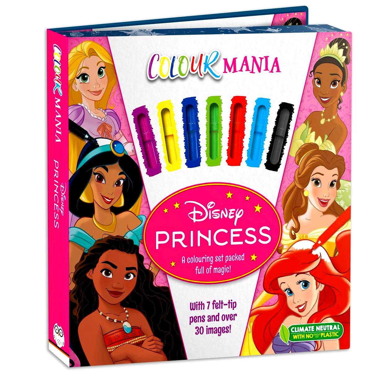Disney Princess: Colourmania by Walt Disney – book cover