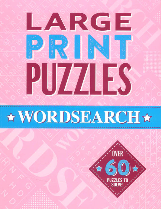 Large Print Puzzles: Wordsearch
