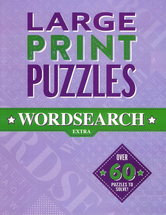 Large Print Puzzles: Wordsearch Extra