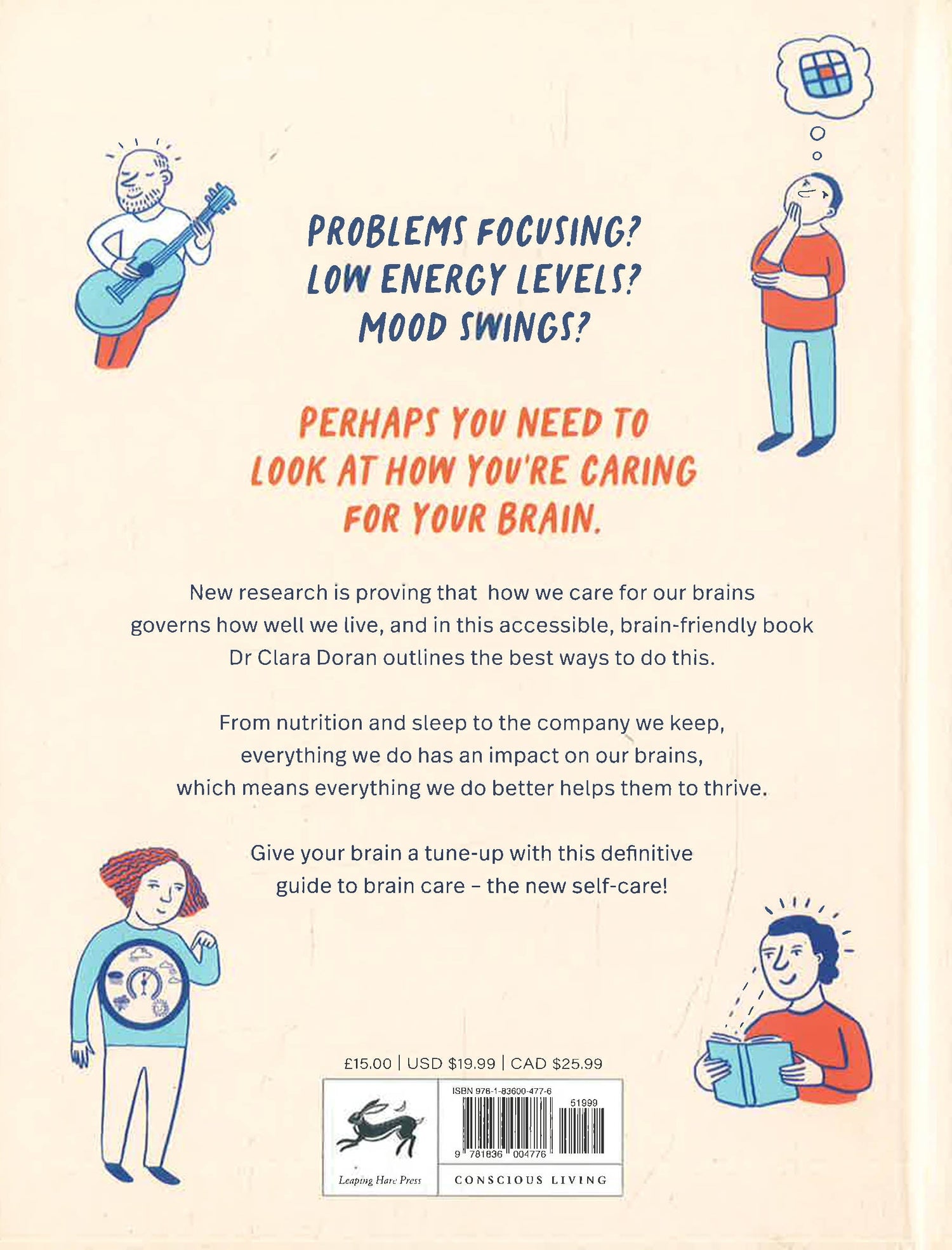 Heads Up: How To Look After Your Brain So It Will Look After You by Dr. Clara Doran – book cover