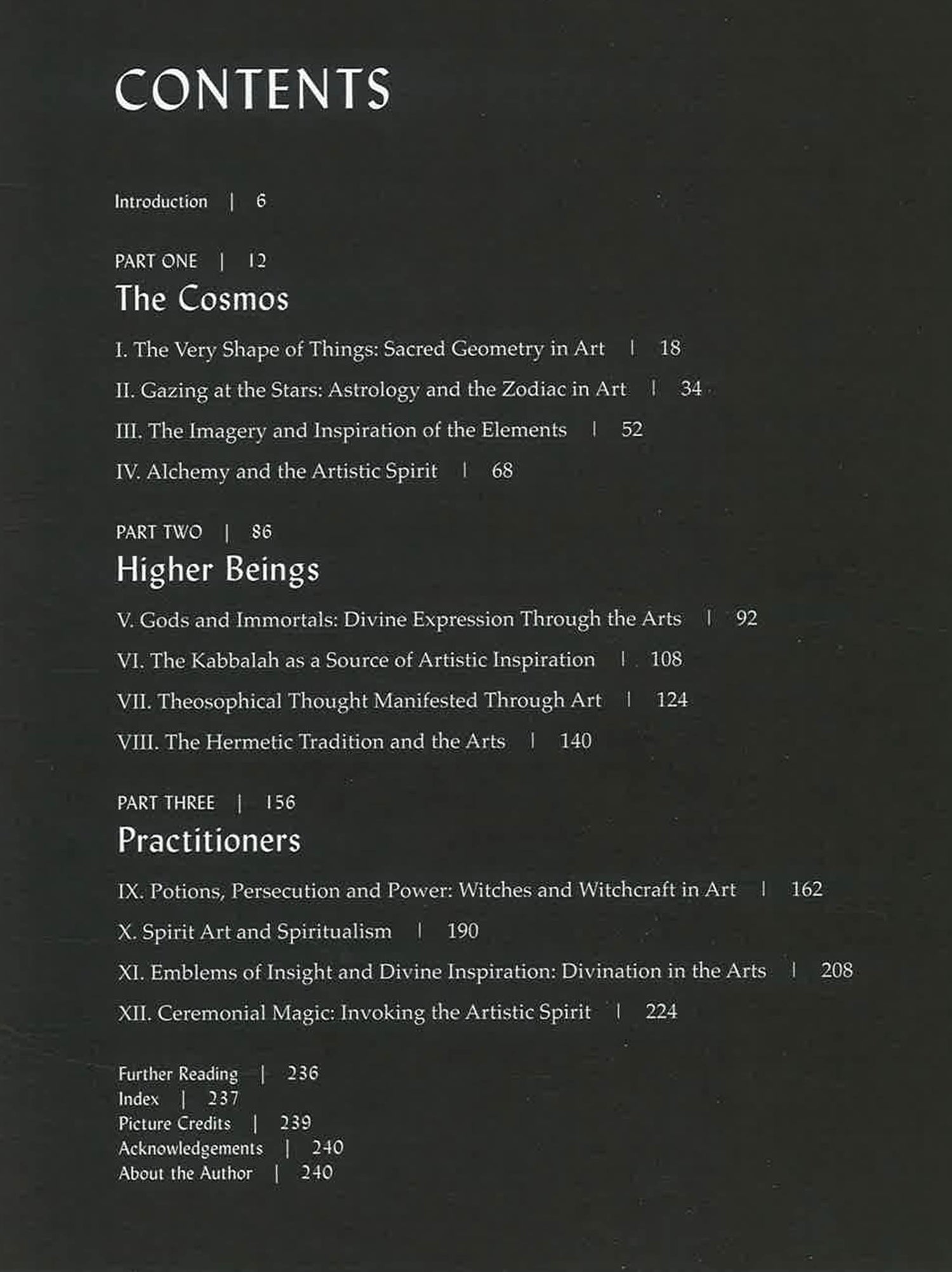 The Art Of The Occult by S. Elizabeth – book cover