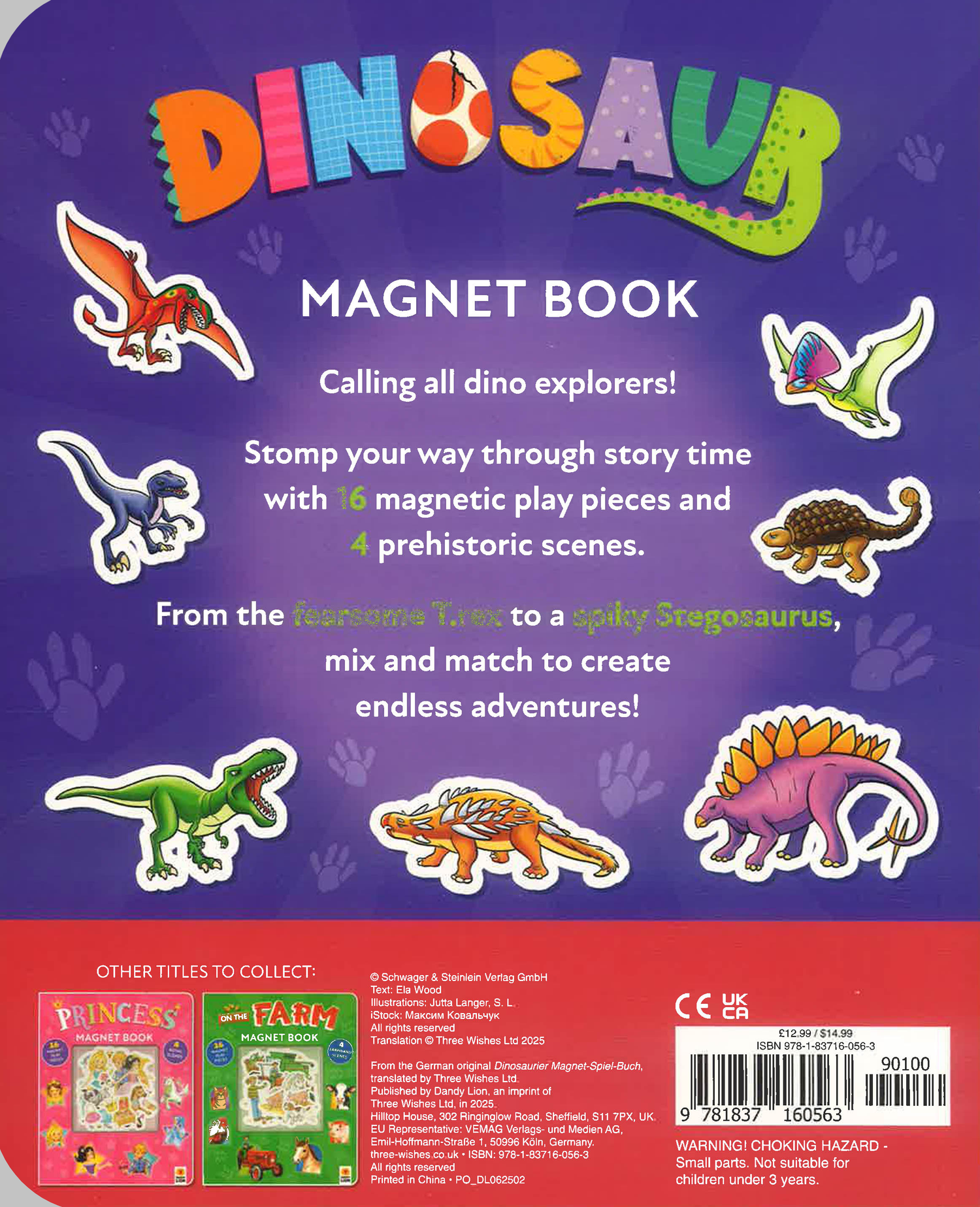 Magnet Books: Dinosaur by Dandy Lion – book cover