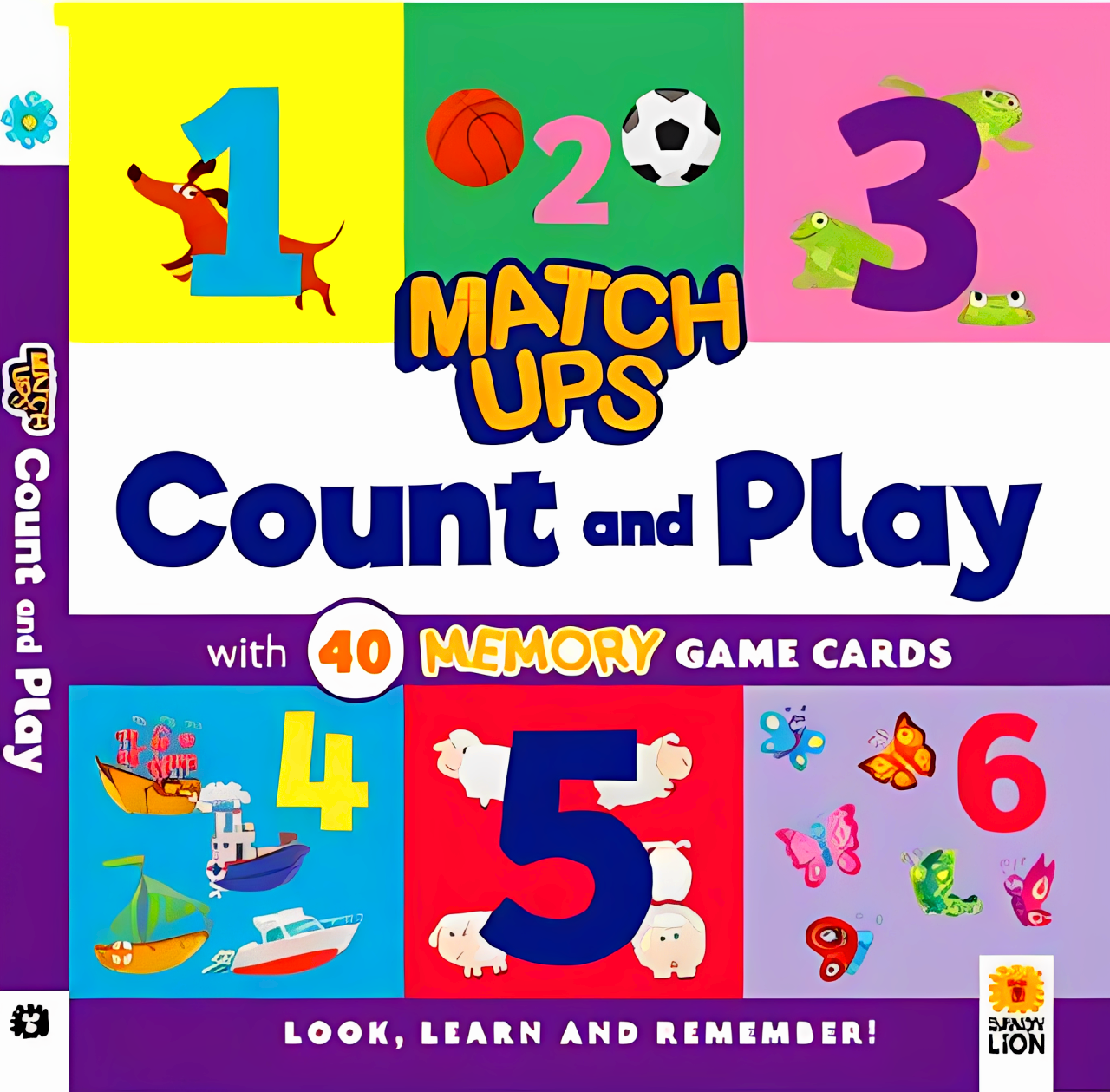 Memory Match Up: Count & Play by Dandy Lion – book cover