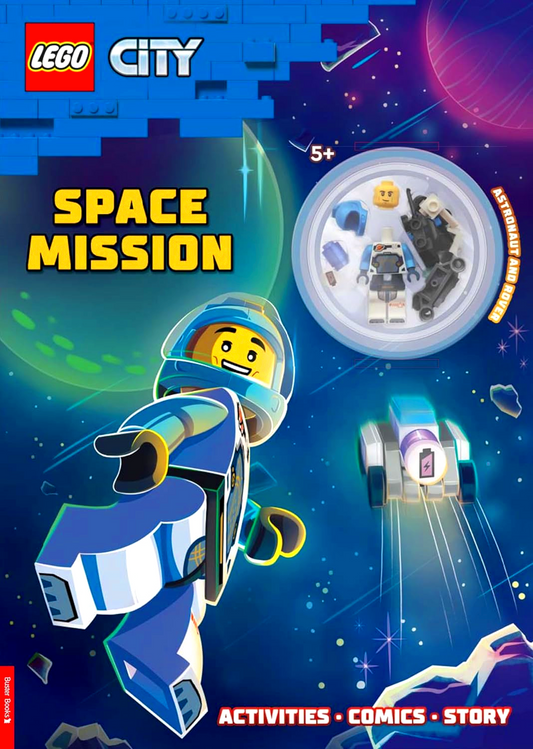 LEGO City: Space Mission! (With Astronaut Lego Minifigure And Rover Mini-Build)