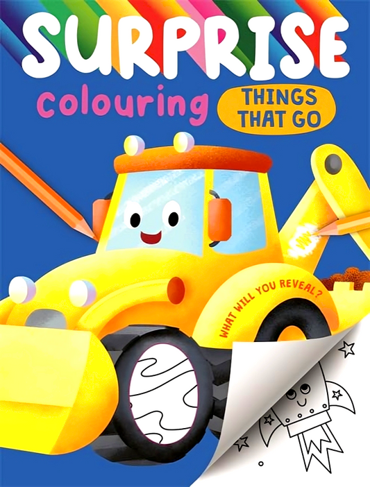 Surprise Colouring Things That Go