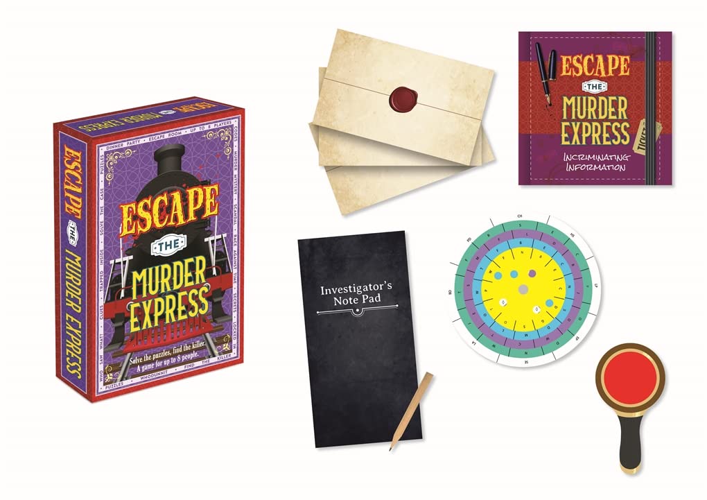 Escape The Murder Express by Igloo Books – book cover