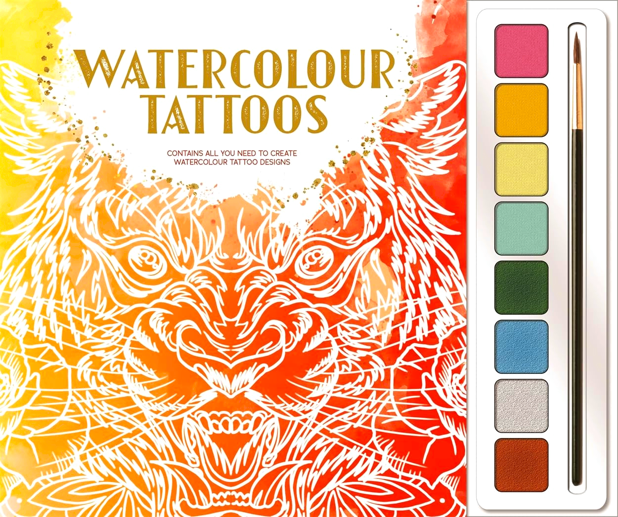 Watercolour Tattoos by Igloo Books – book cover