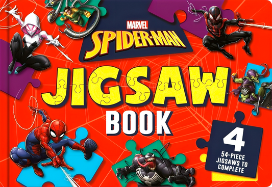 Marvel Spider-Man: Jigsaw Book