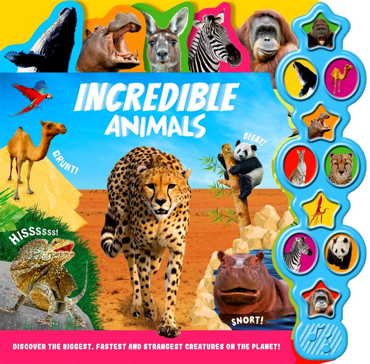 Incredibles Animals (My First Tabbed Sound Book)