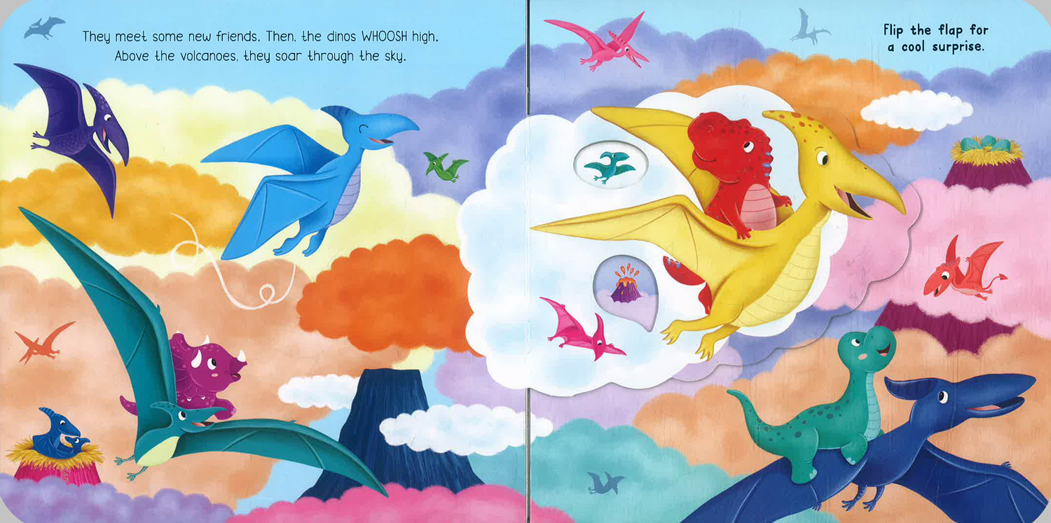 Peep-Through Surprise 2: Dino by Igloo Books – book cover