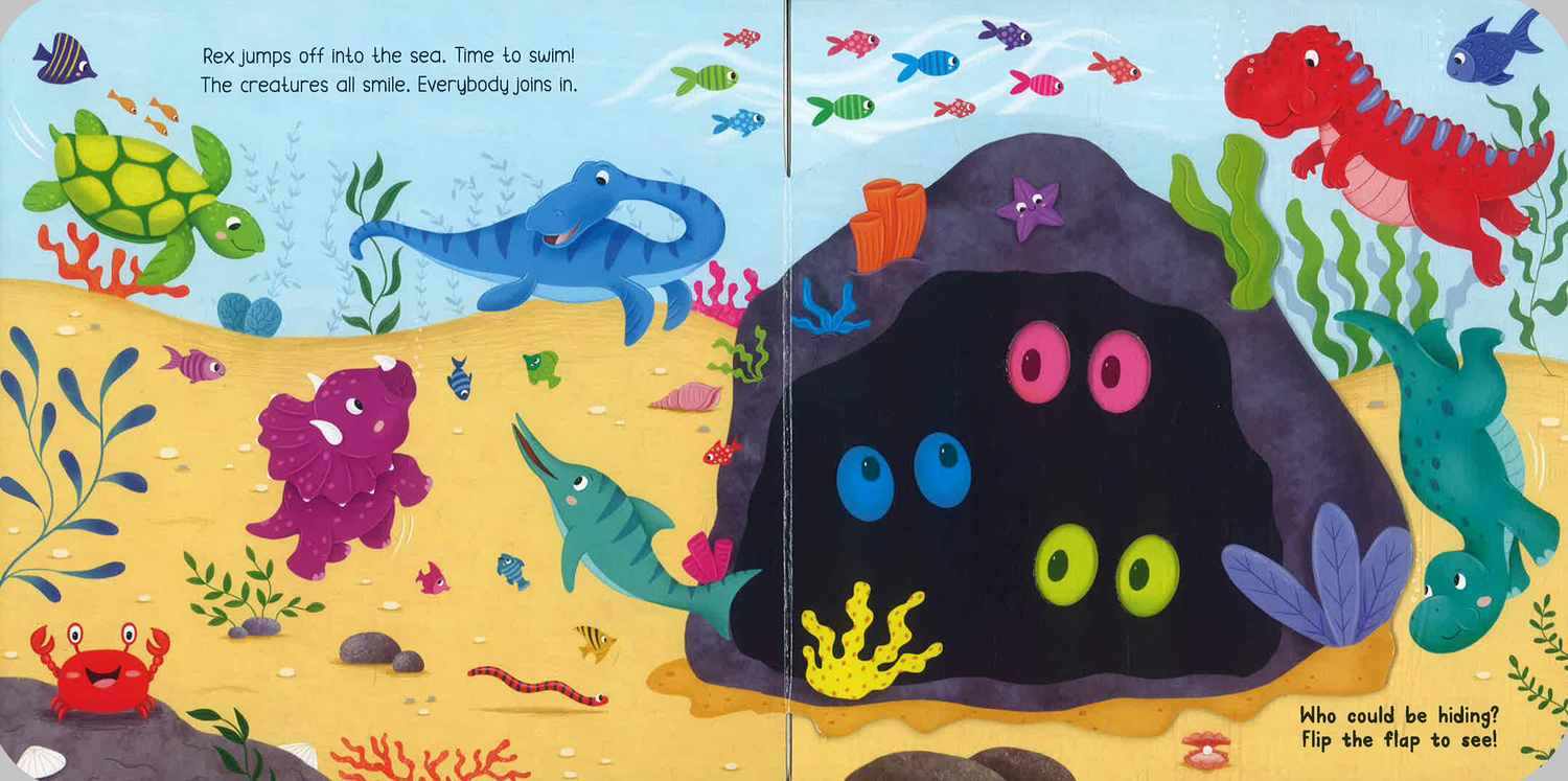 Peep-Through Surprise 2: Dino by Igloo Books – book cover
