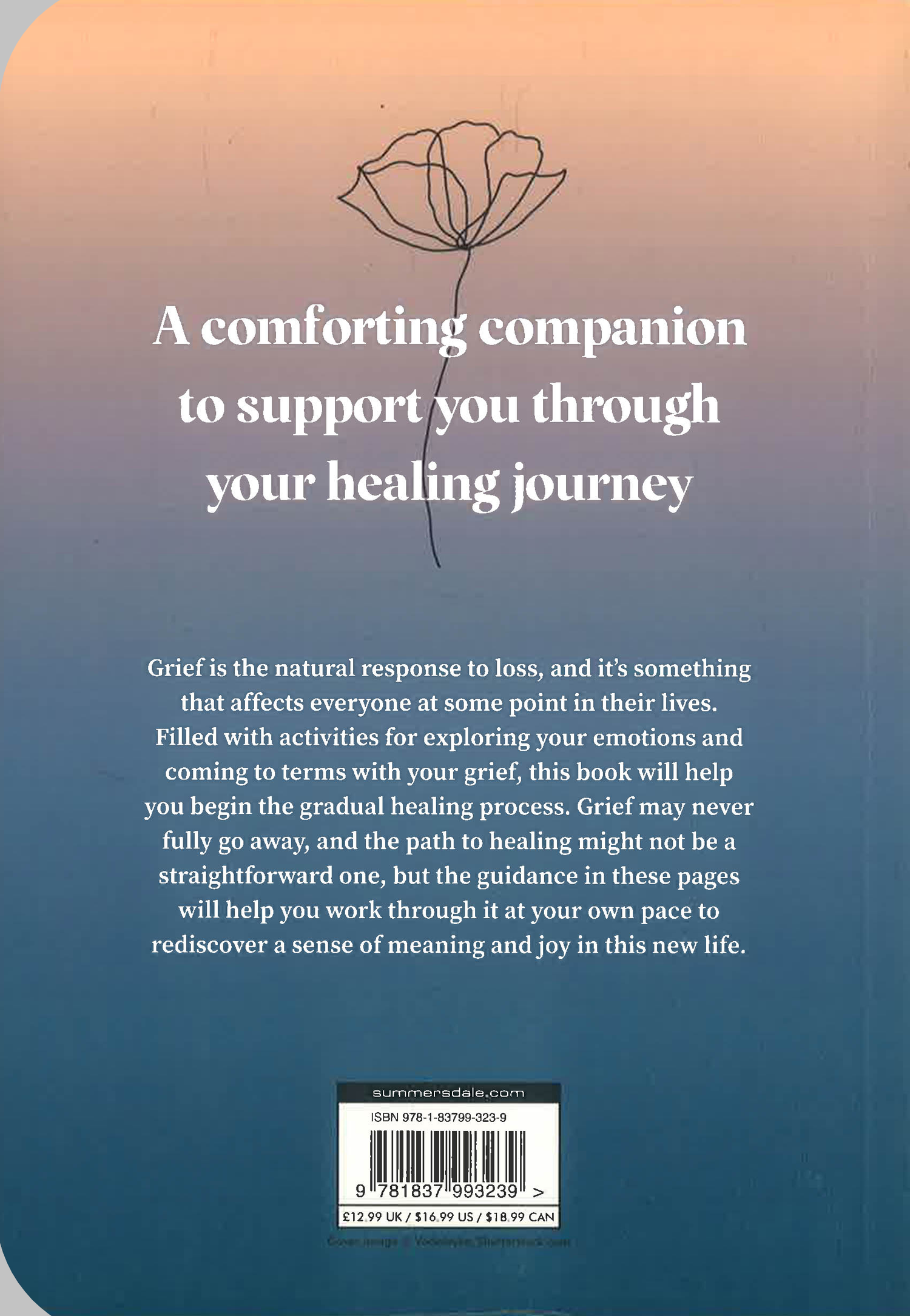 Grief: A Guided Workbook To Help You Heal by Christopher Spriggs – book cover