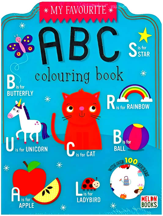 My Favourite ABC colouring book