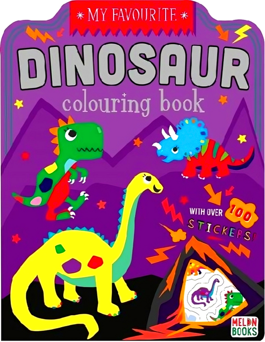 My Favourite Dinosaur Colouring Book
