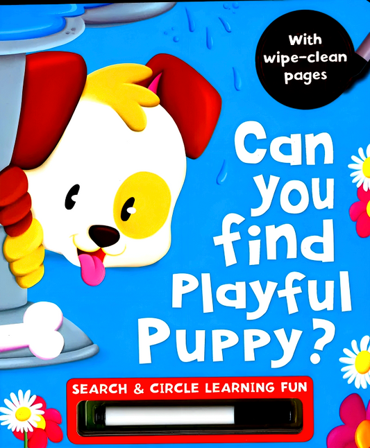 Search & Seek Wipe Clean: Can You Find Playful Puppy?