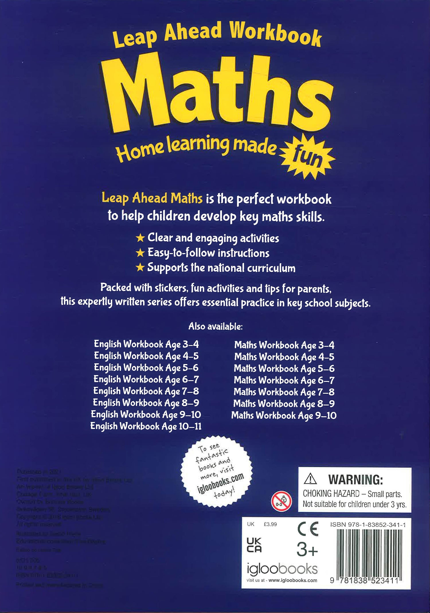 Leap Math Books Leap Ahead: 10-11 Years Maths – BookXcess