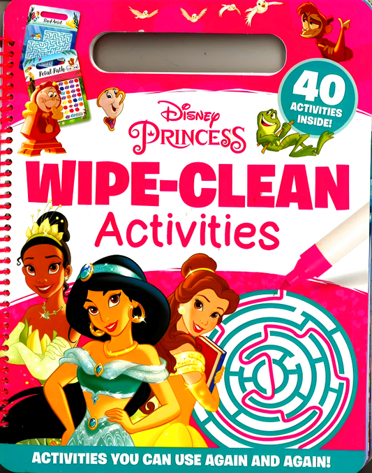 [Flash Sale  RM 13.93 from  1-6 May 2024] Disney Princess: Wipe-Clean Activities