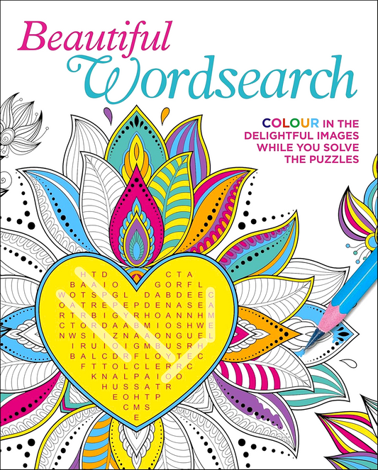 Beautiful Wordsearch: Colour in the Delightful Images While You Solve the Puzzles (Colouring & puzzles)