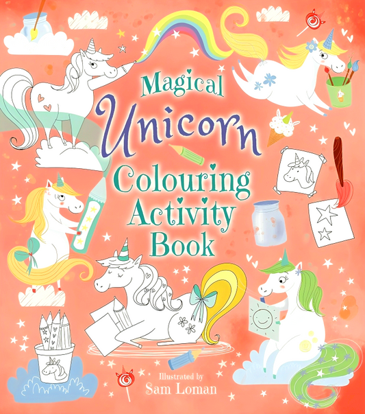 Magical Unicorn Colouring Activity Book