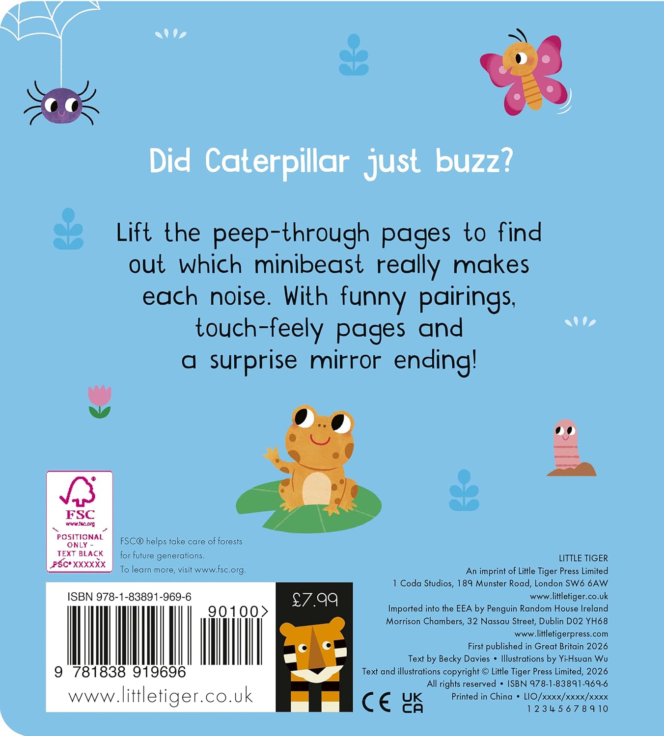 Who Said Buzz? by Becky Davies – book cover